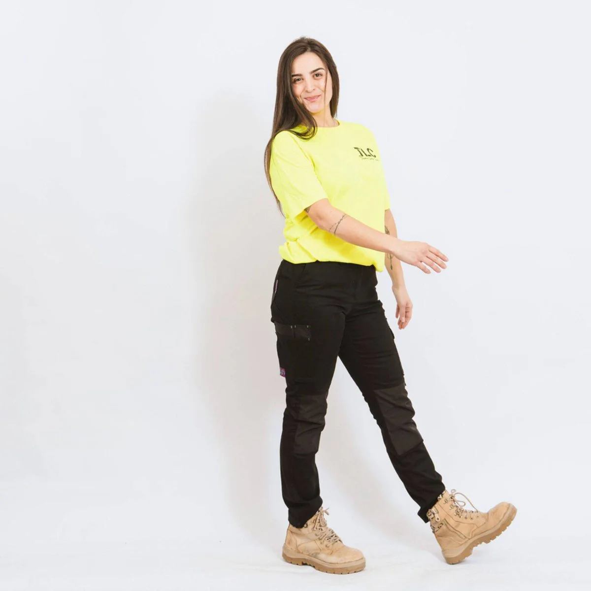 Green Hip Skinny Flex Pants Black Size 24 - High Rise - Utility Pockets - UPF 50+ - Image 5