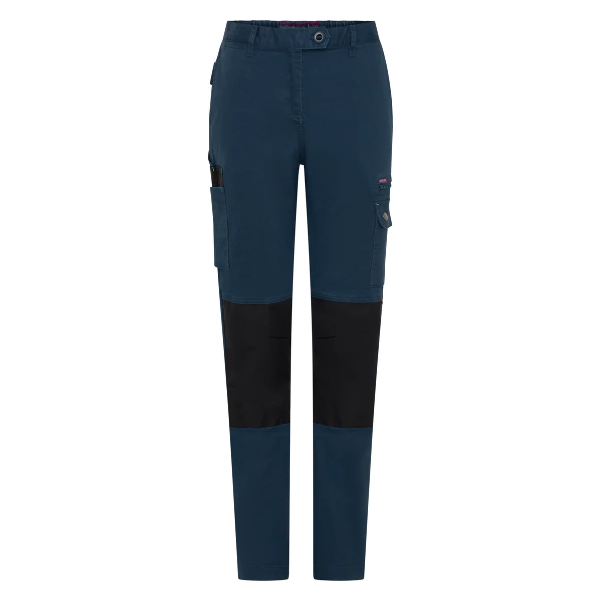Green Hip Skinny Flex Pants - Gardener Green - Size 18 - UPF 50+ - Adjustable Length