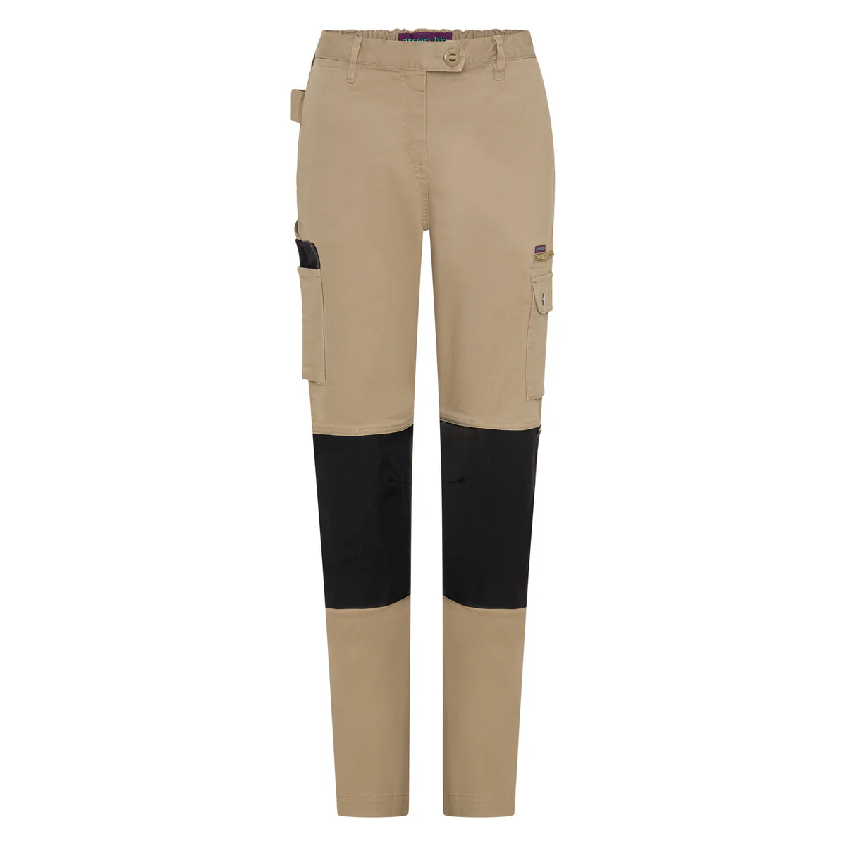 Green Hip Skinny Flex Pants Size 6 - Khaki - High Rise - Utility Pockets - UPF 50+