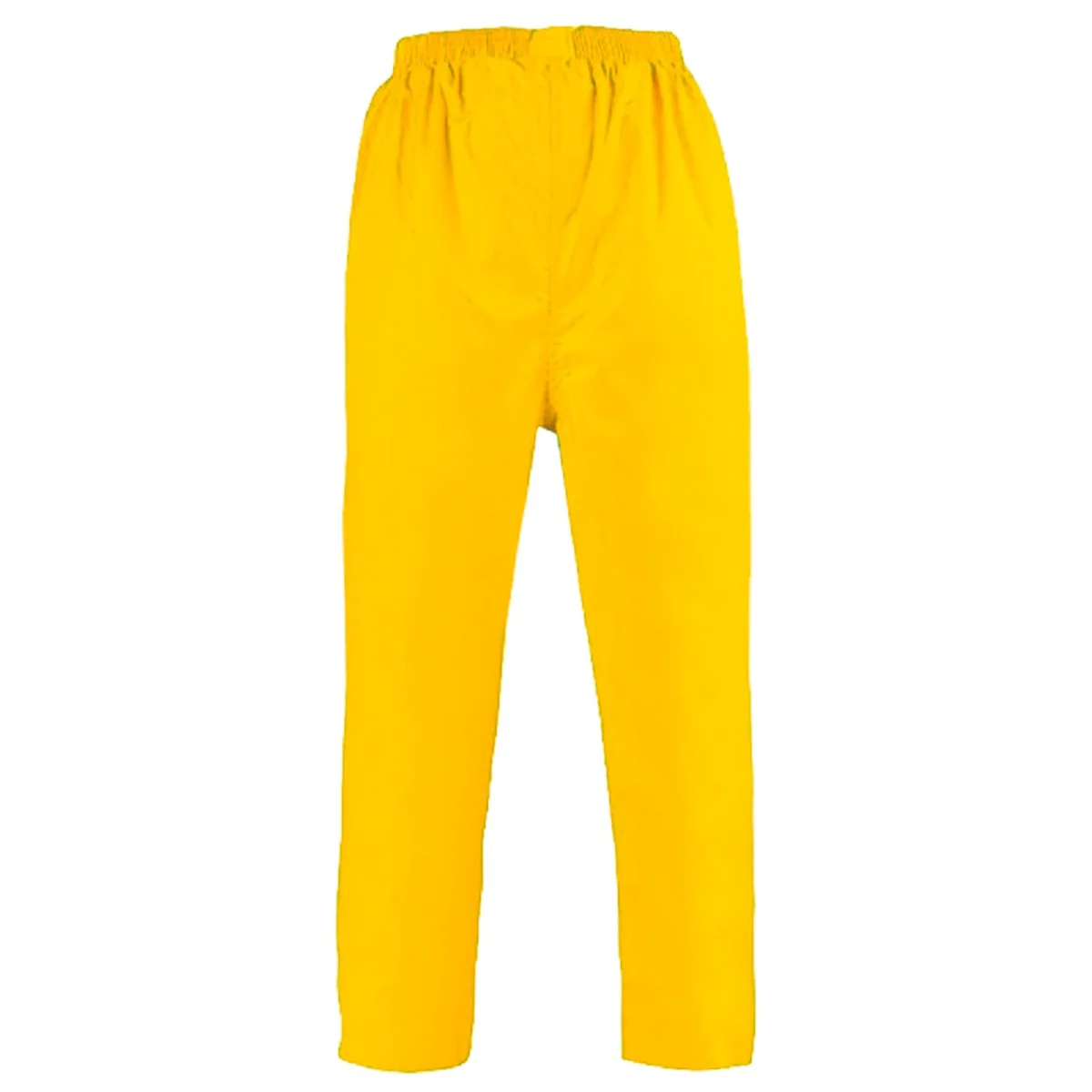 Gripwell XXL Wet Weather Trousers - Elastic Waist - Yellow - PVC - 2XL - Image 2