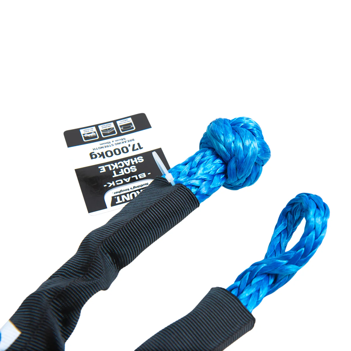 Grunt 17000kg Braided Softshackle - 60mm x 280mm - Abrasion-Resistant Fibre - Image 4