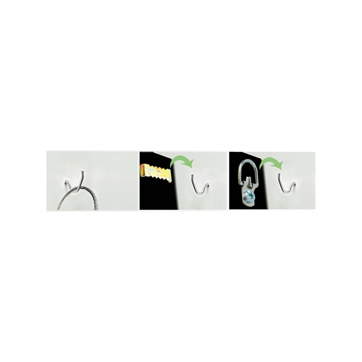 Hangman 9kg Steel J Hook Picture Hanger 20 Pack - 92mm x 161mm - Easy Installation - Image 2