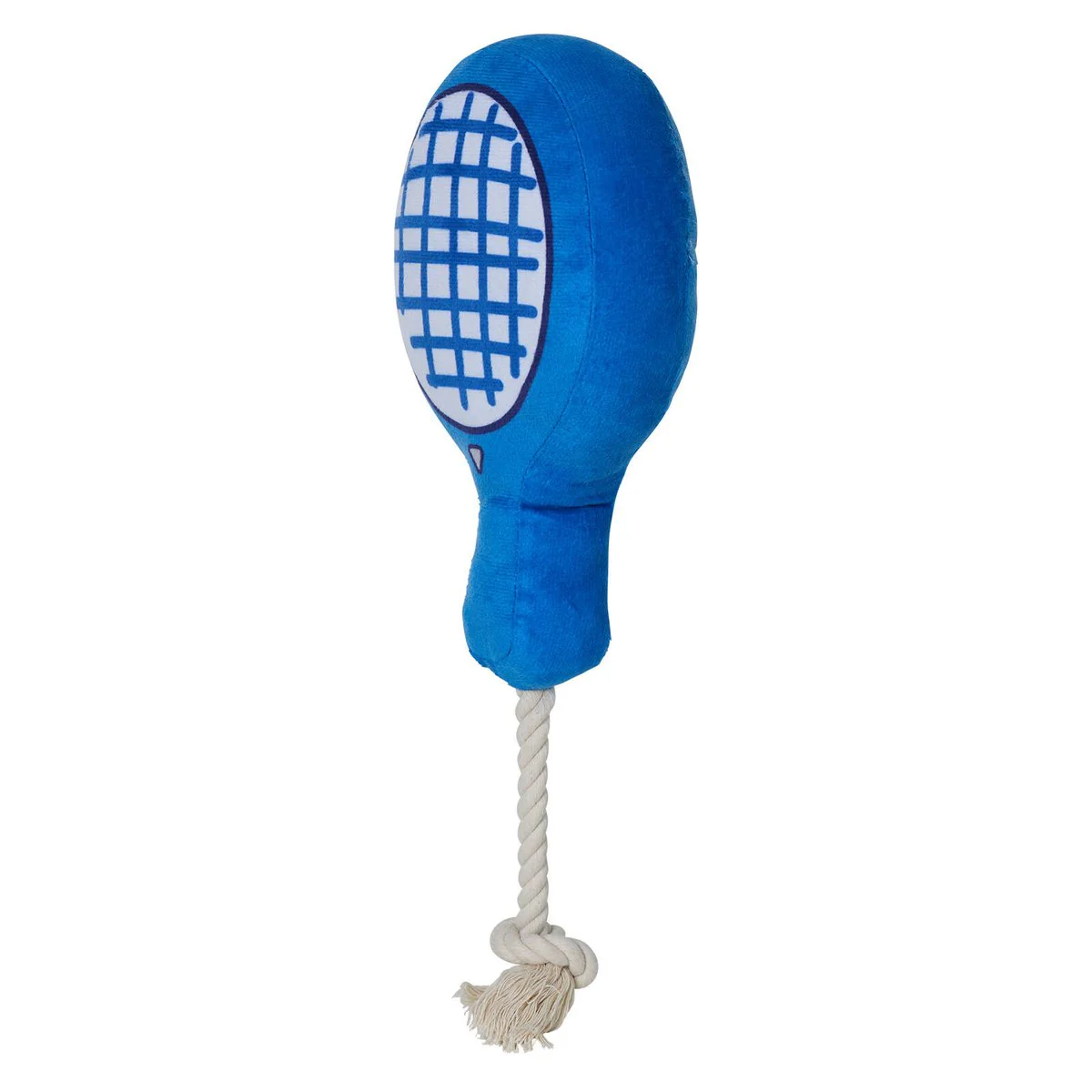 Happy Tails Tennis Racket Plush Toy - Interactive Dog Toy 140mm x 370mm - Image 2