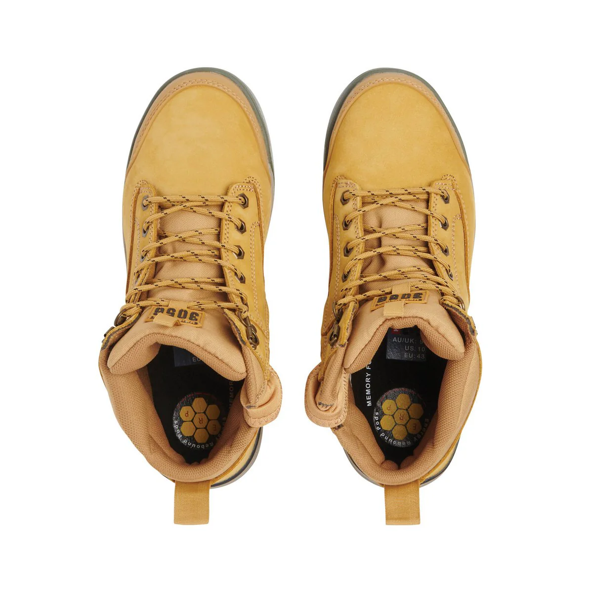 Hard Yakka 3056 Safety Boot Size 11 - Wheat - Steel Toe - Lightweight - Comfortable - Image 5