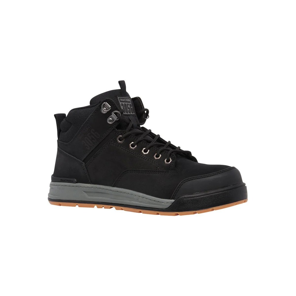 Hard Yakka 3056 Safety Boot Size 12 - Black - Steel Toe - Slip Resistant - Image 3