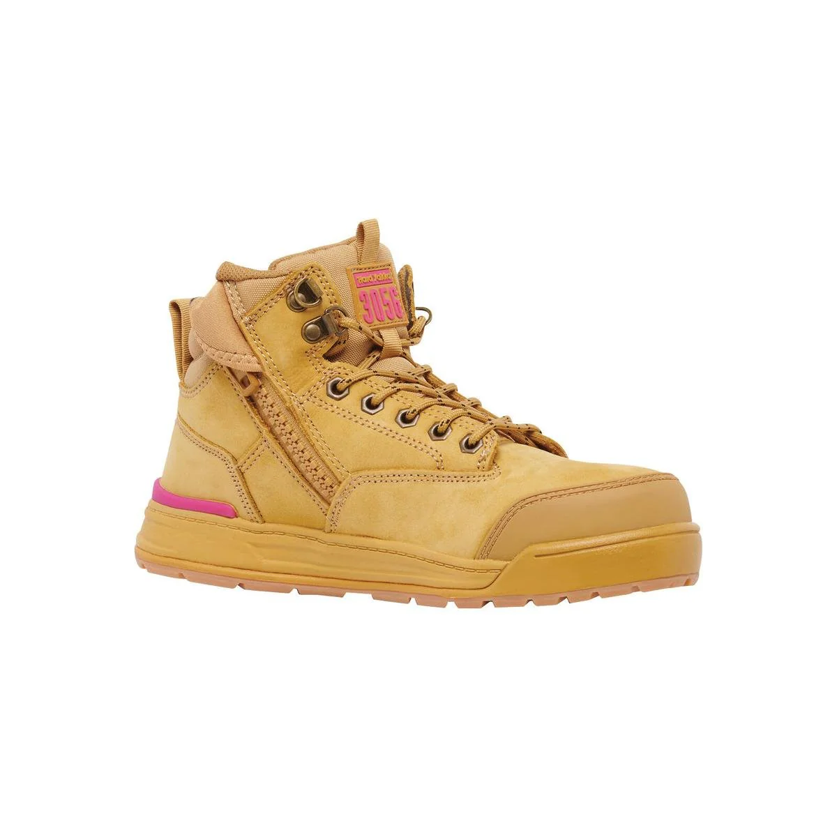 Hard Yakka 3056 Women's Boot Size 6 - Wheat - Steel Toe - Water Resistant