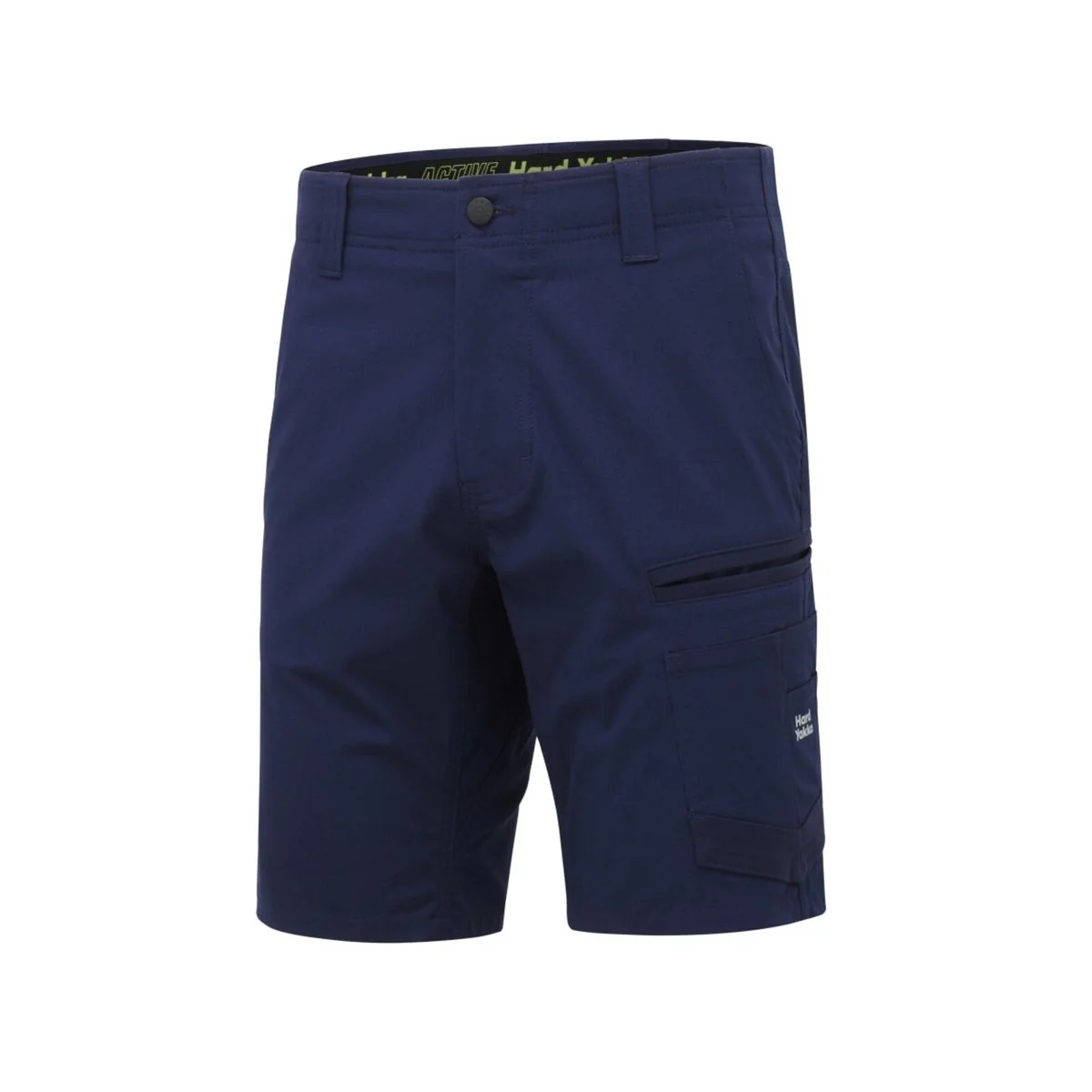 Hard Yakka Navy 3056 Raptor Rip Resistant Mid Length Short 107r - Durable Comfort