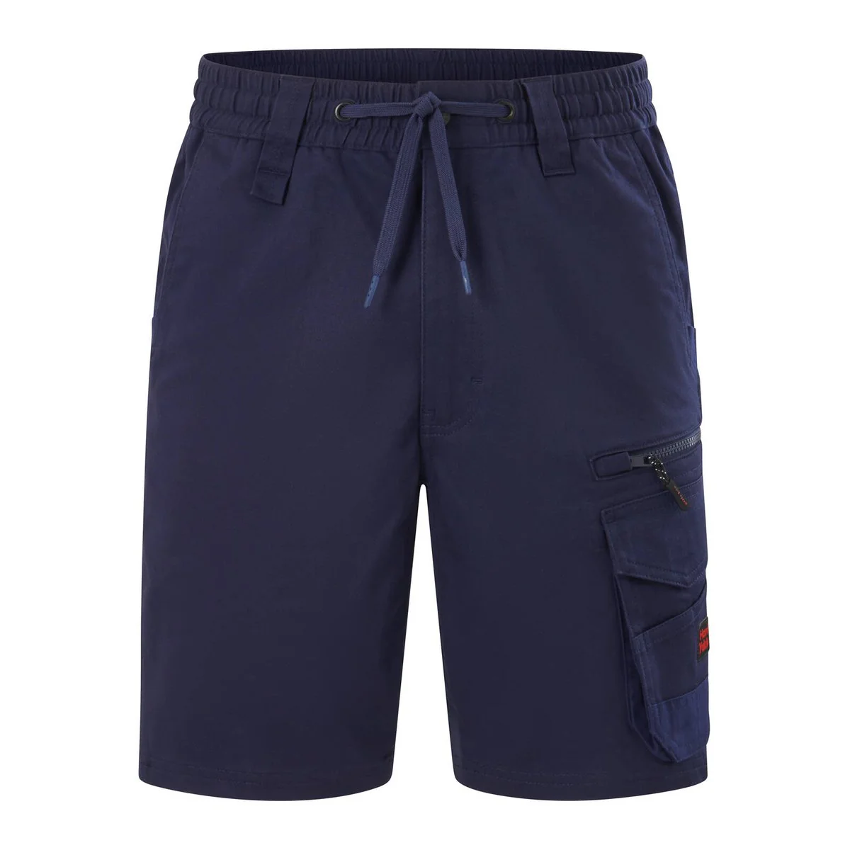 Hard Yakka Navy Tough Utility Mid Length Shorts Size 82R - Durable Comfort - Utility Pockets