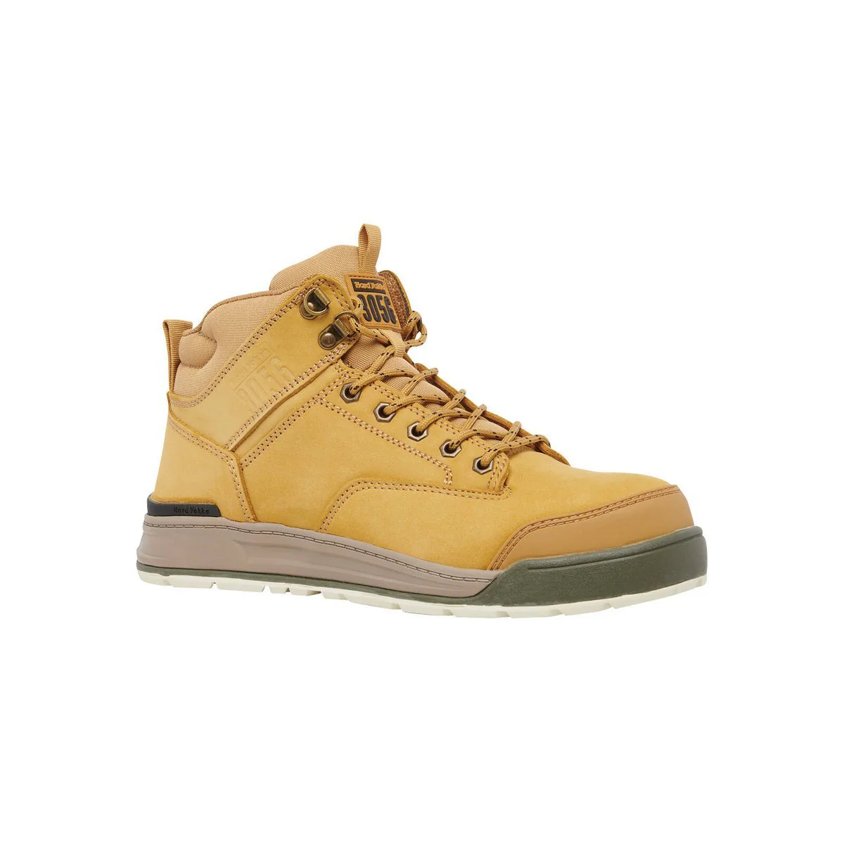 Hard Yakka Safety Boot Size 9 - Wheat - Steel Toe - Heat Resistant - Slip Resistant - Image 3