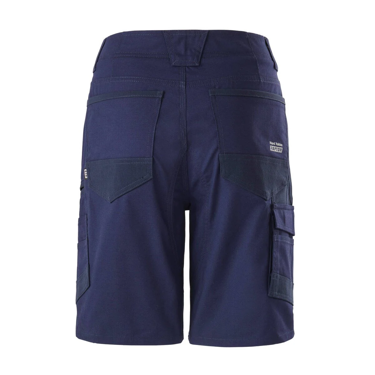Hard Yakka Women’s Raptor Mid Shorts Size 18 - Navy - Durable Comfort - Image 2