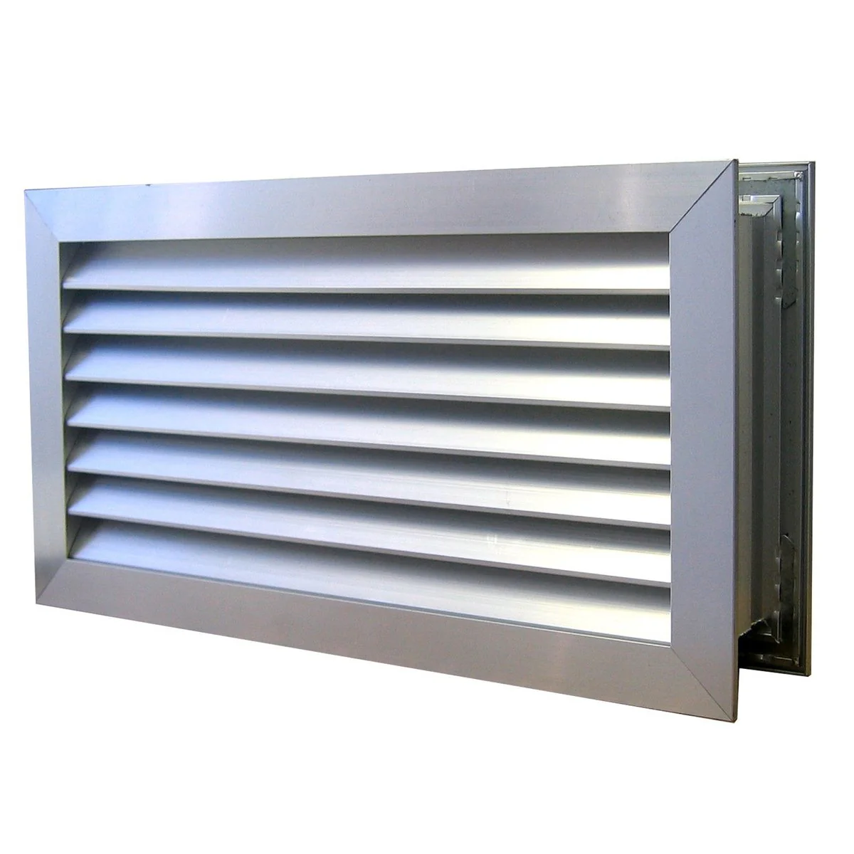 Haron Aluminium Door Relief Vent 635 x 185mm Snap-In Fixing Airflow