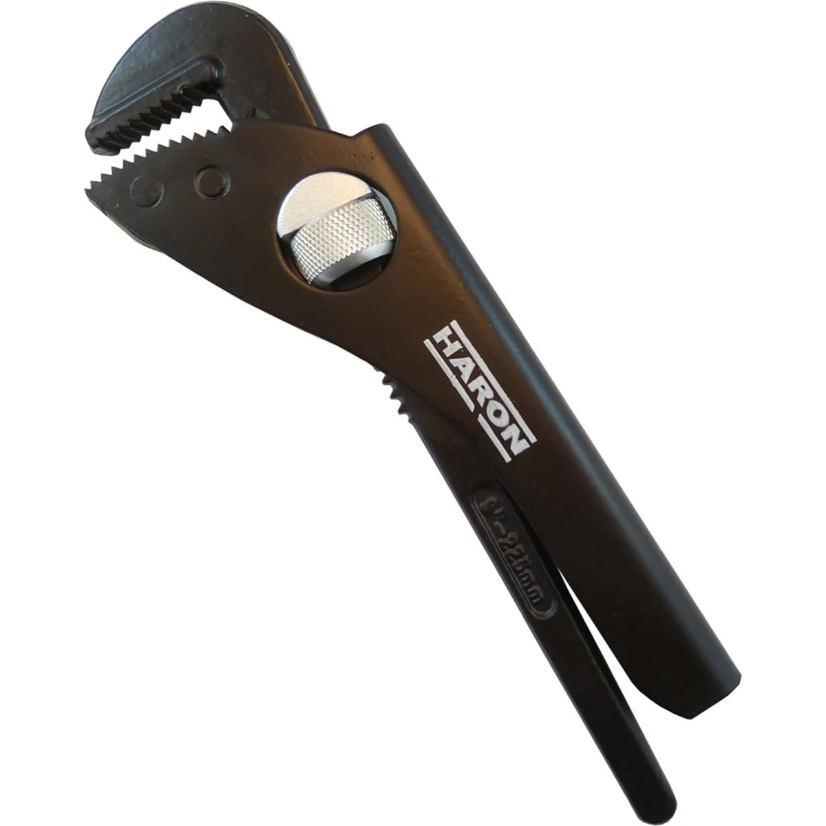 Haron Pipe Wrench 225mm Steel Heavy Duty Non-Slip Grip