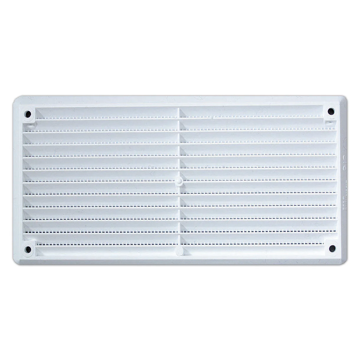 Haron Wall and Eave Vent - 165 x 85mm - White Plastic - Moisture Control