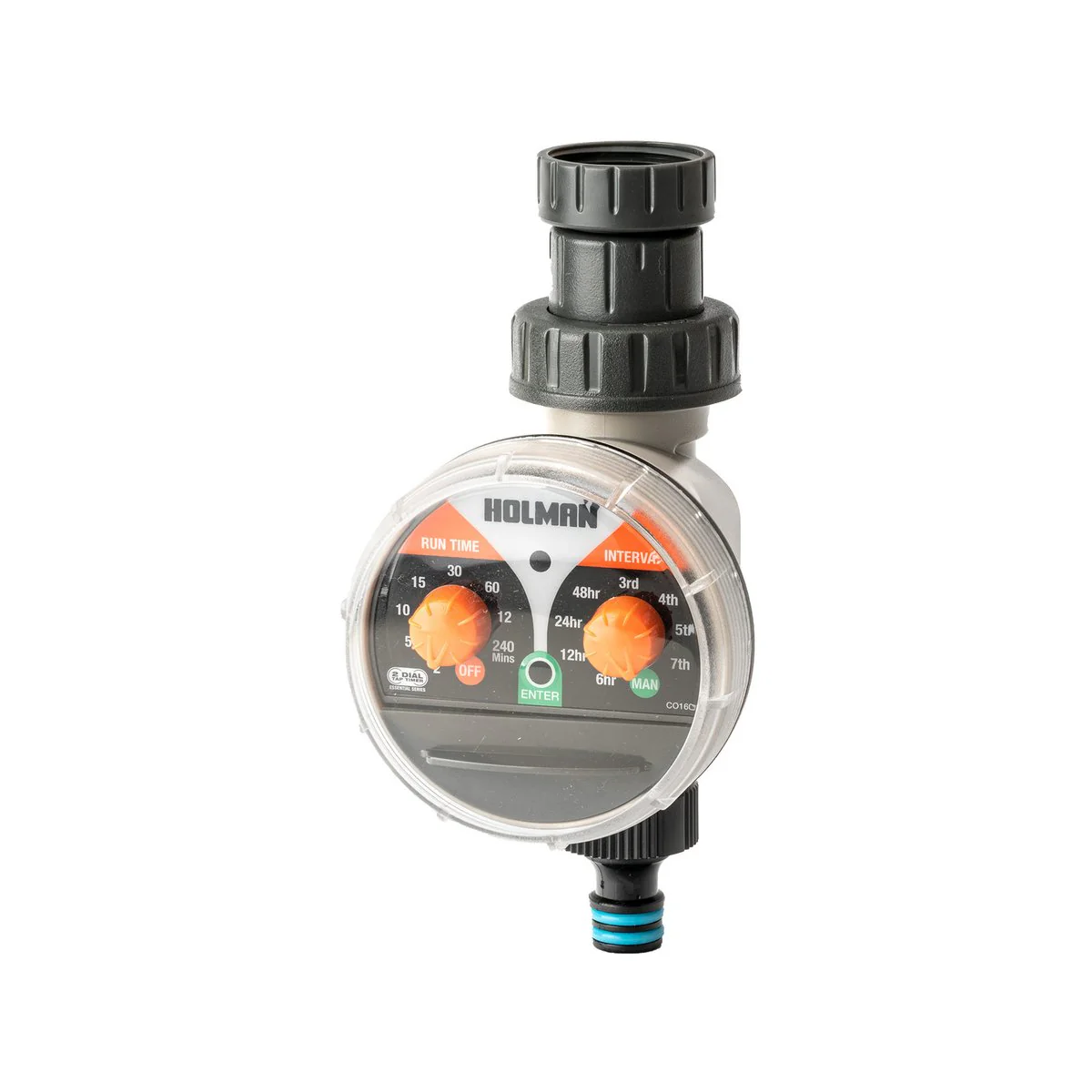 Holman Electronic Tap Timer - 2 Dial - 9V Battery - Easy Programming