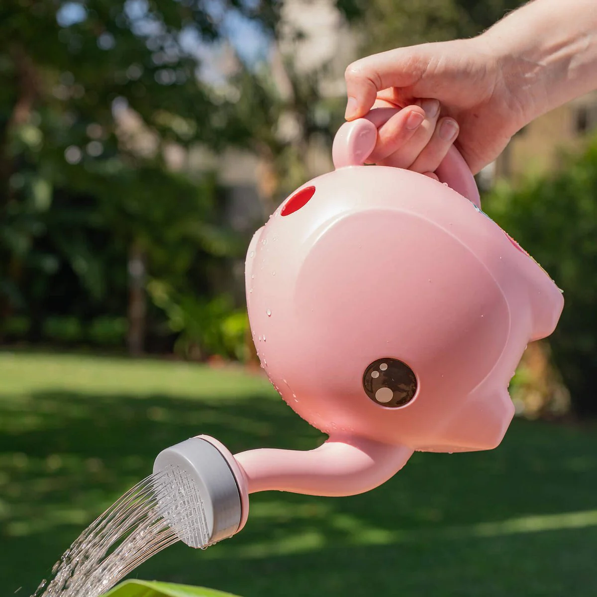 Holman Fairy Floss Baby Elephant Kids Watering Can 2.5L - Lightweight - Image 3