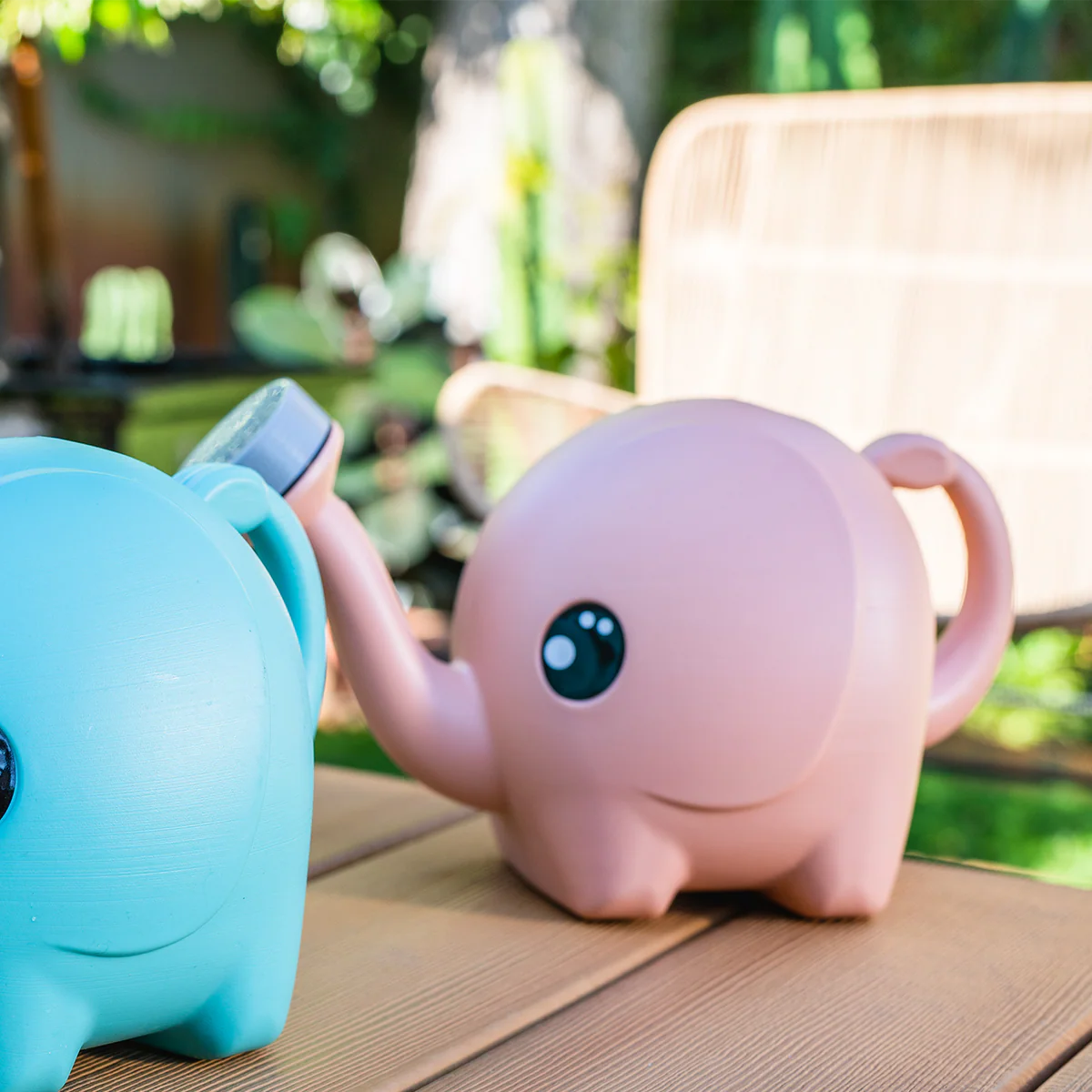 Holman Fairy Floss Baby Elephant Kids Watering Can 2.5L - Lightweight - Image 4