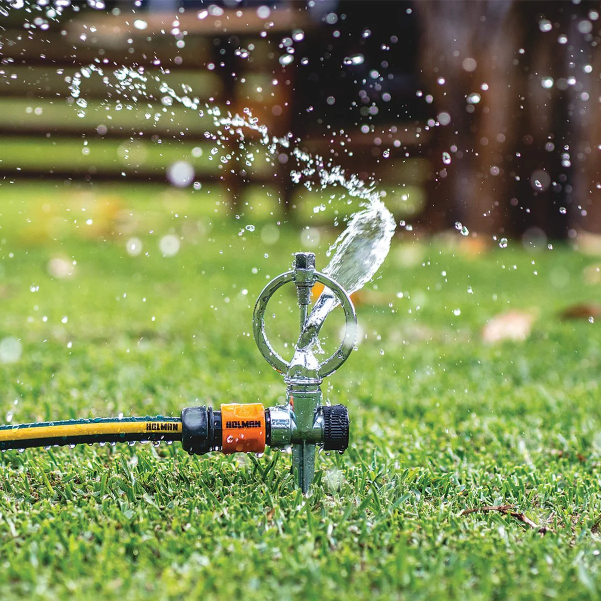 Holman Heavy Duty Butterfly Sprinkler - 4m - Metal - Robust Design - Image 4
