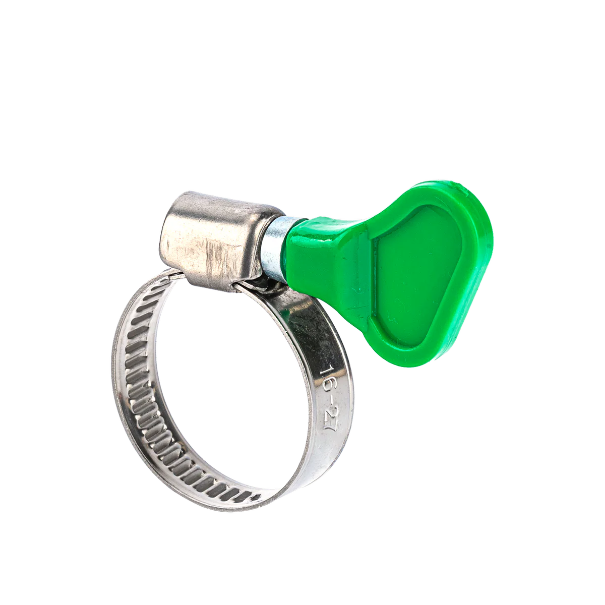 Holman Stainless Steel Hose Clamp with Butterfly Grip - 16-27mm - Tool-Free