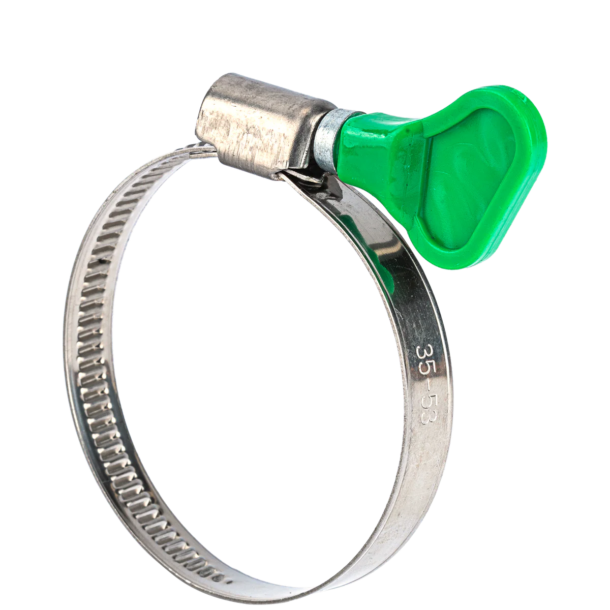Holman Stainless Steel Hose Clamp with Butterfly Grip - 35-53mm - Durable