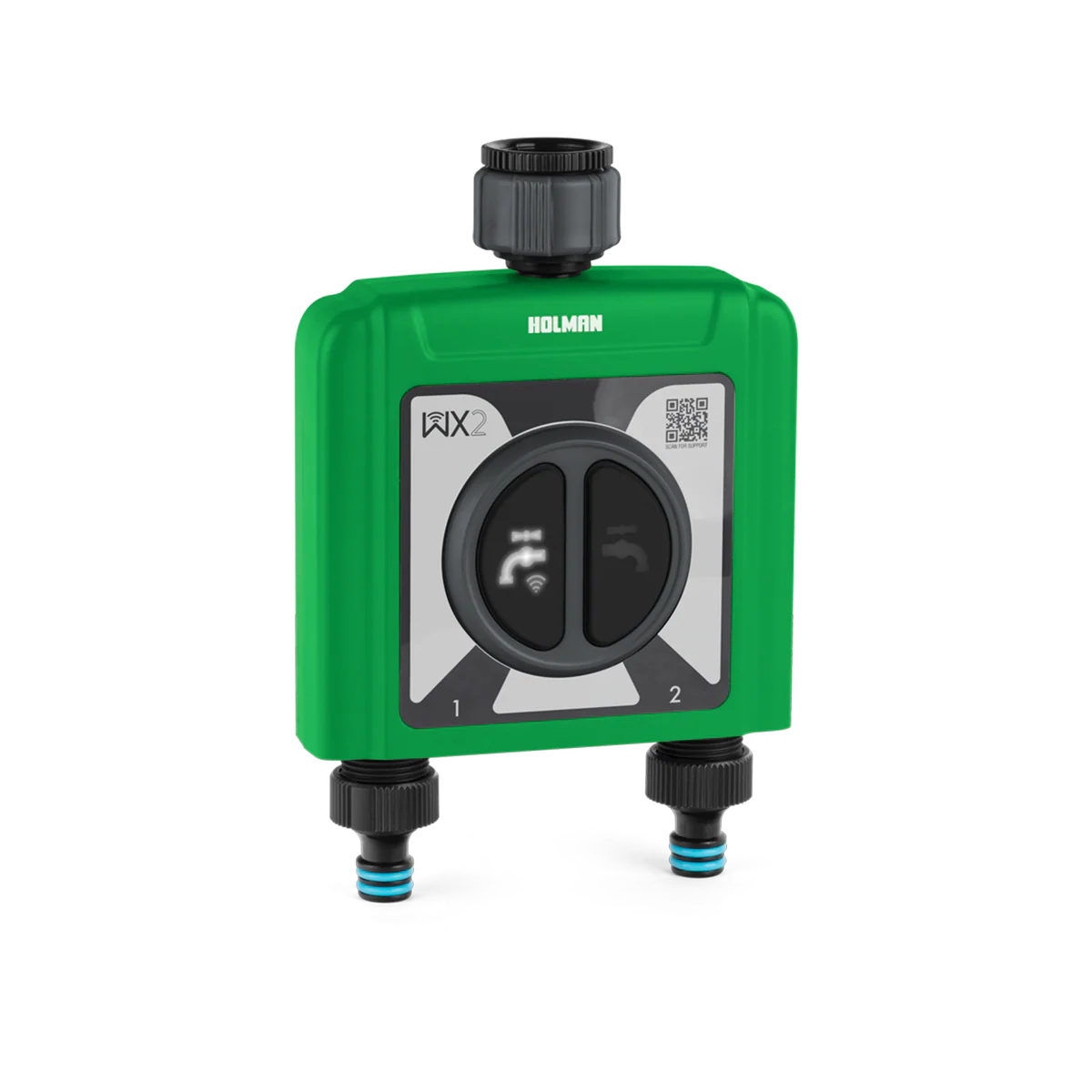 Holman WX2 Dual Outlet Tap Timer - 2 Zones - Efficient Garden Watering