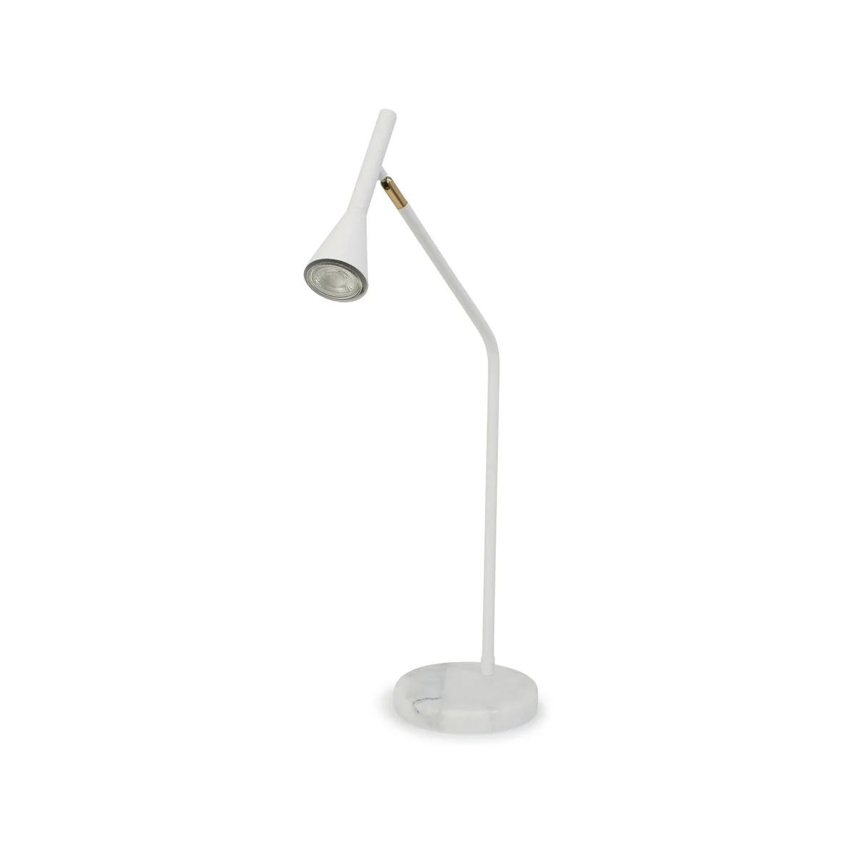 Home Design White Svelte Desk Lamp - Contemporary Task Lamp 365mm x 645mm - Image 2