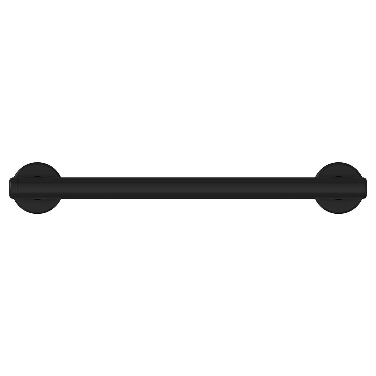 Homecare By Caroma 450mm Black Matte Straight Grab Rail - Safety Support - Image 3