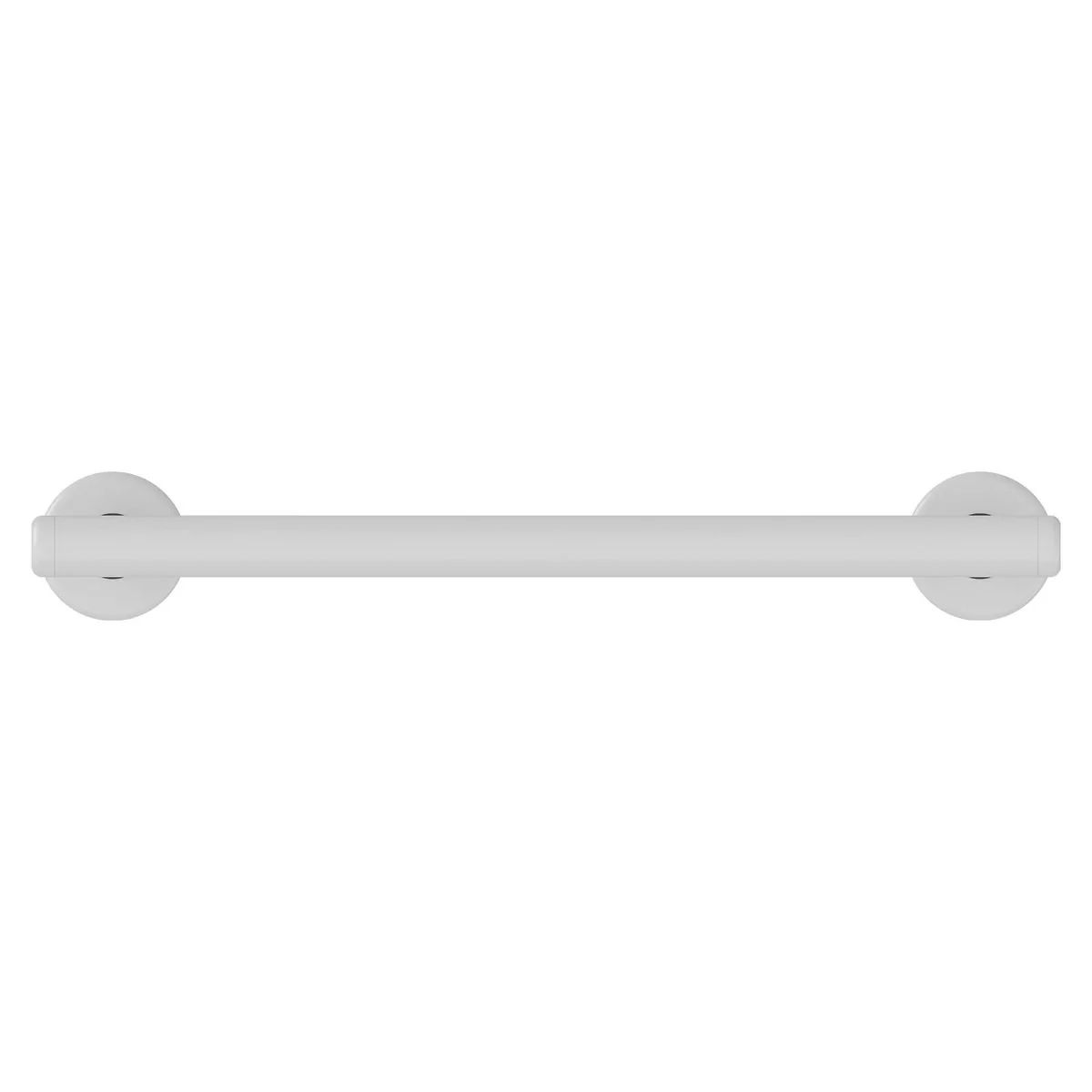 Homecare By Caroma 450mm White Straight Grab Rail - Stainless Steel - Safety Support - Image 3