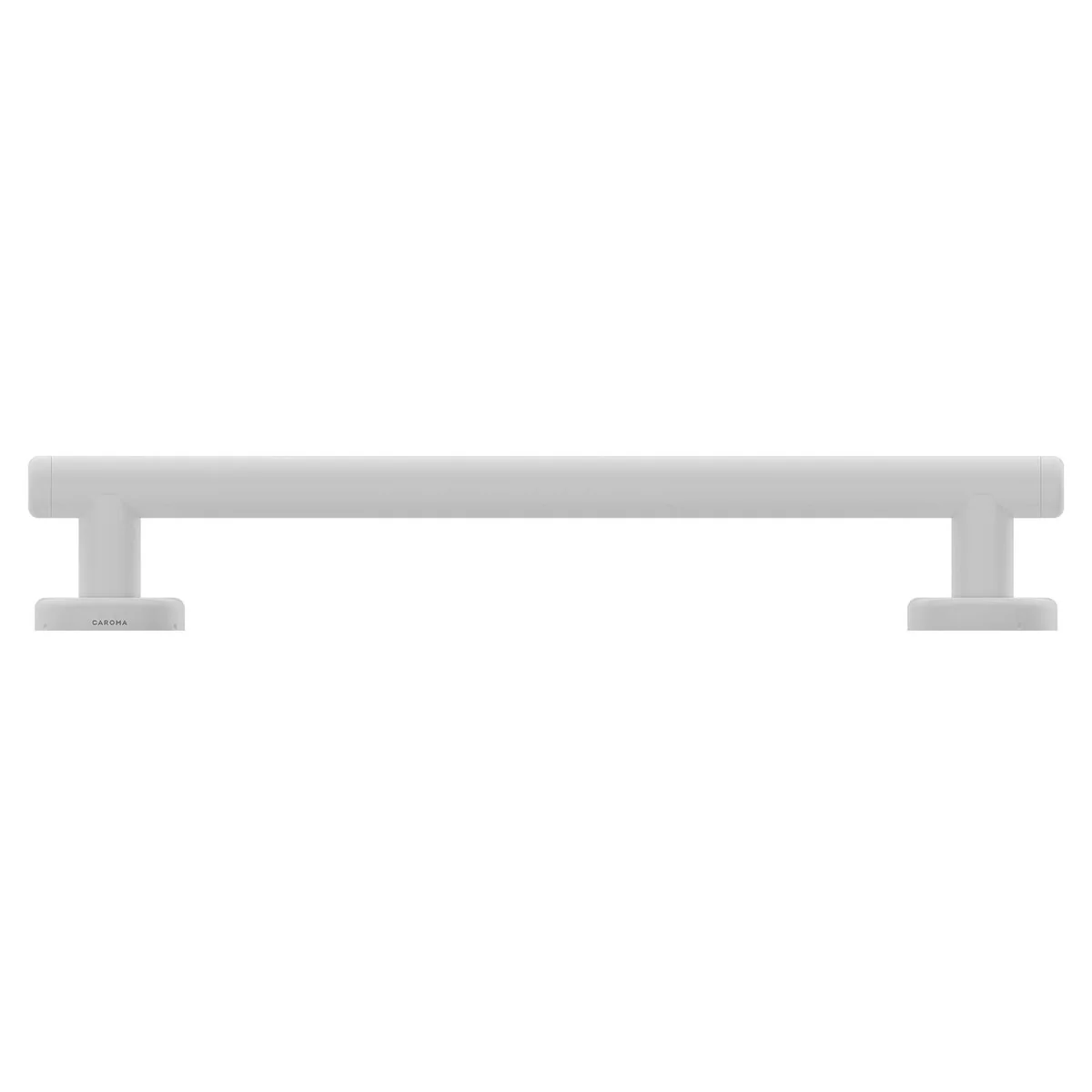 Homecare By Caroma 450mm White Straight Grab Rail - Stainless Steel - Safety Support - Image 4