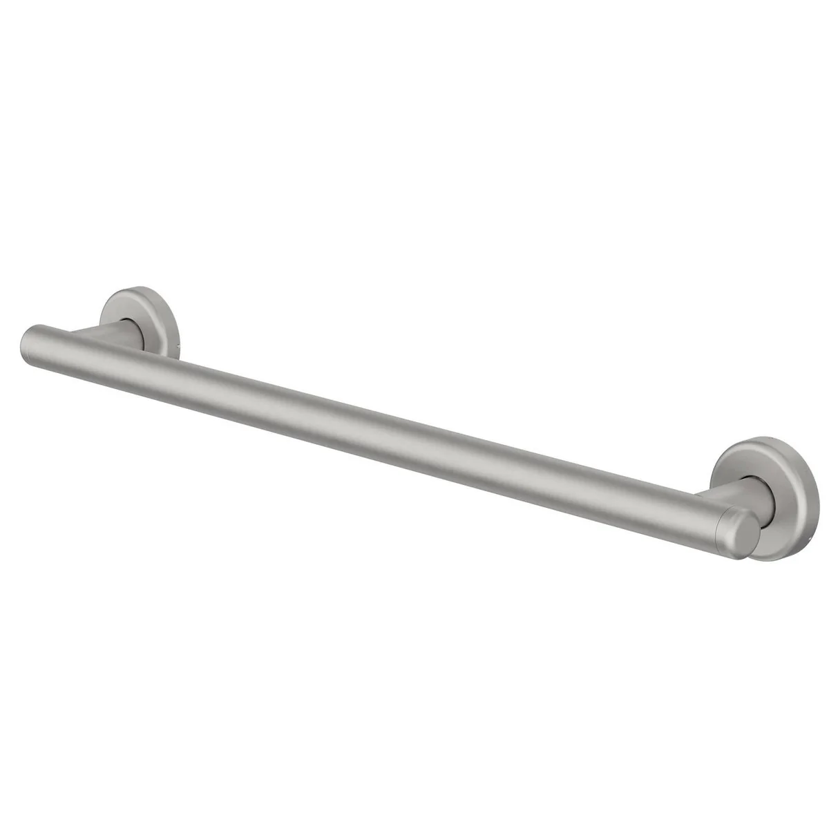 Homecare By Caroma 600mm Straight Grab Rail - Brushed Nickel - 110kg Capacity