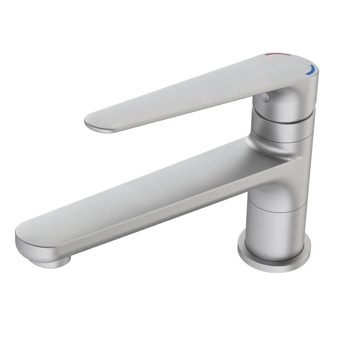 Homecare By Caroma Assisted Living Sink Mixer - Brushed Nickel - 40mm x 180mm x 237mm - Lead-Free Brass - Ergonomic Design - Image 3
