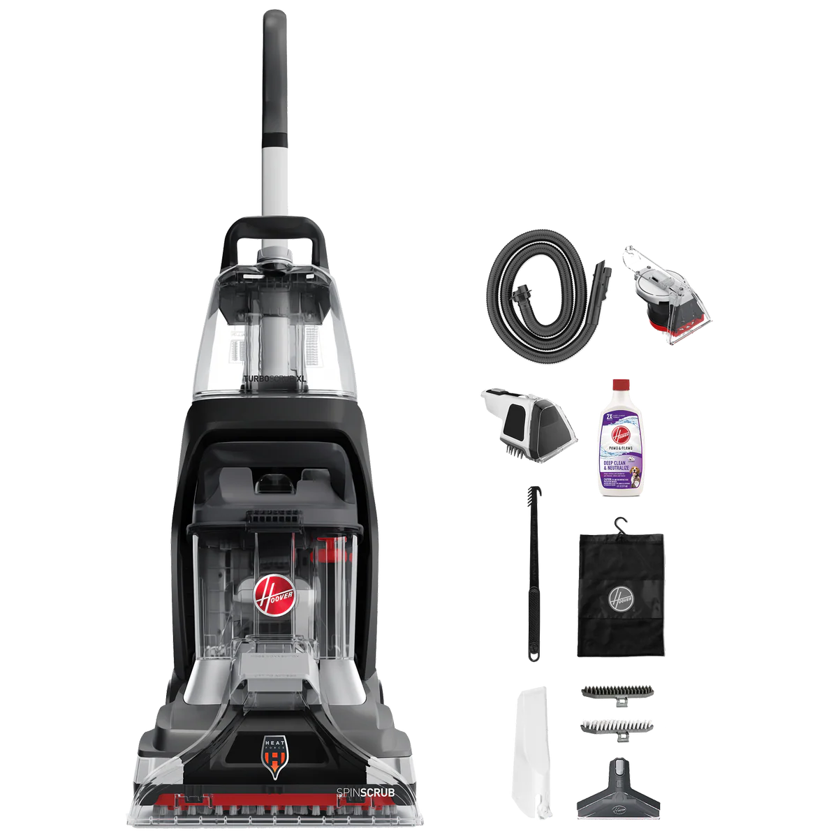 Hoover Power Scrub XL Carpet Washer - 3L Water Tank - Deep Stain Removal - Image 3