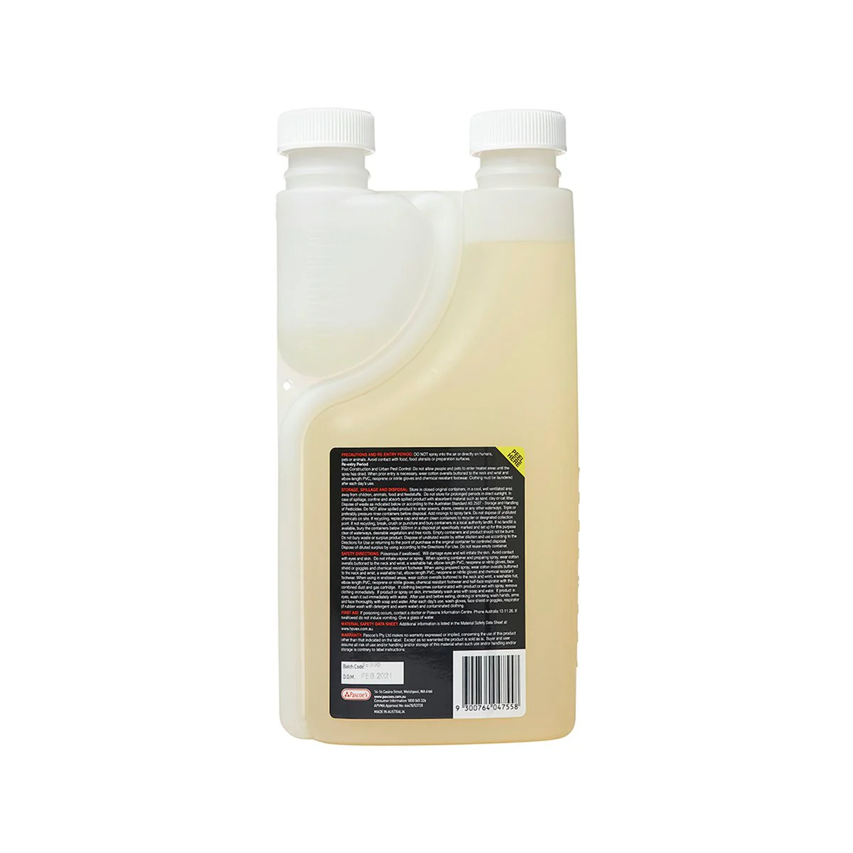 Hovex Termite Concentrate - 1L - HDPE - Low Odour Outdoor Use - Image 2