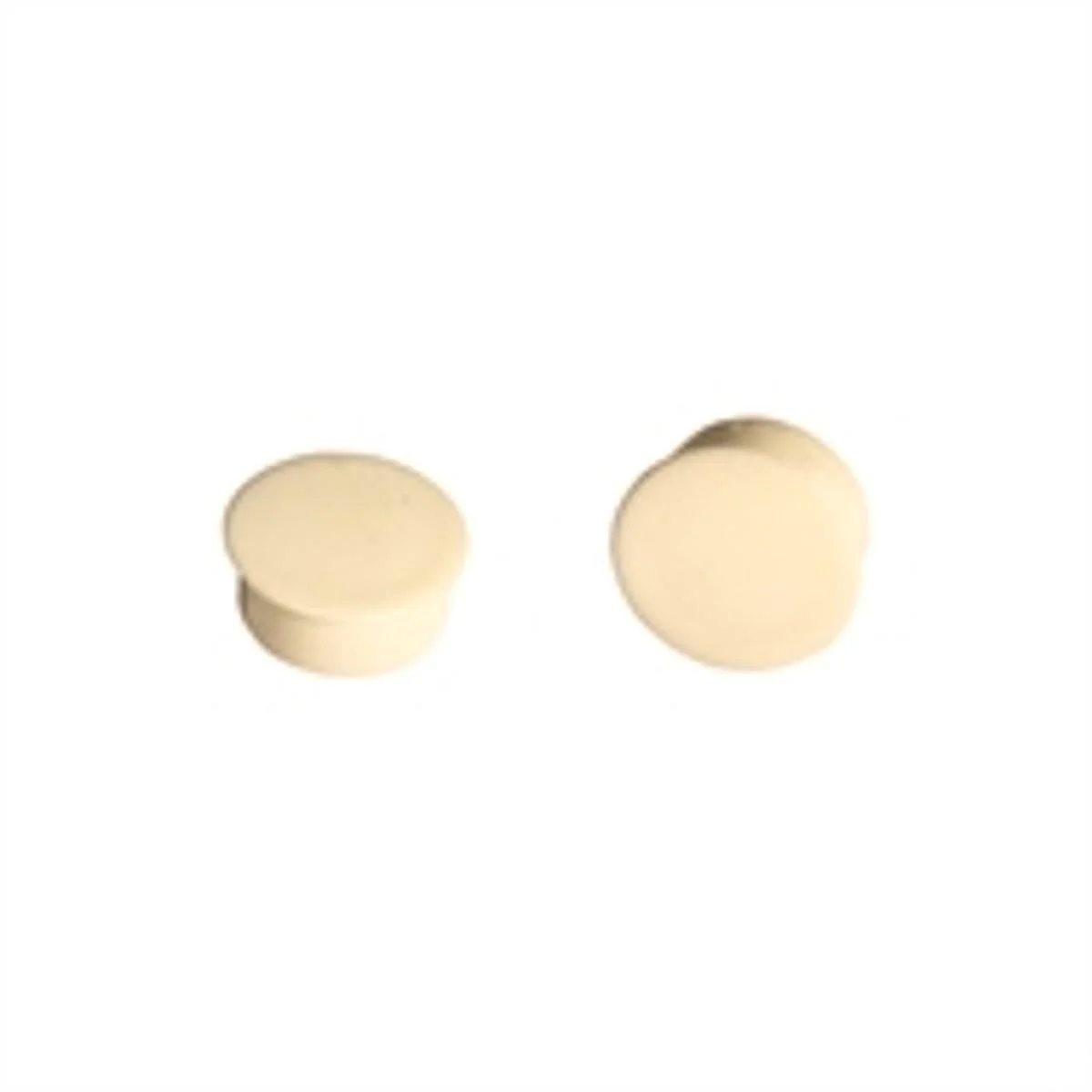 HPM Flush Caps - 7.92mm - Plastic - Indoor Use - 100 Pack
