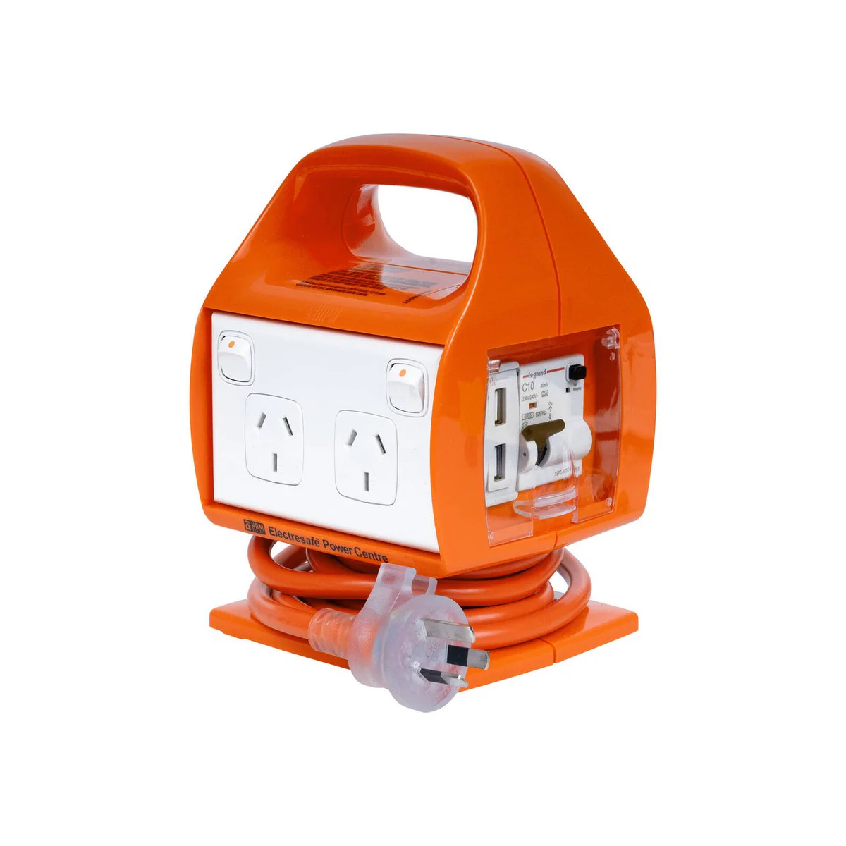 HPM Powercentre - 10 Amp - ABS - RCD Safety Switch - Image 2