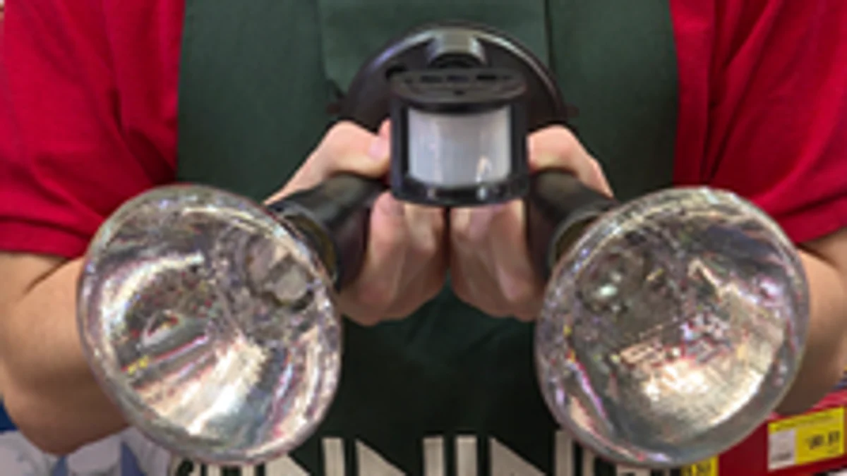 HPM Security Sensor Light - 150W - ABS Plastic - Motion Sensing - Image 2