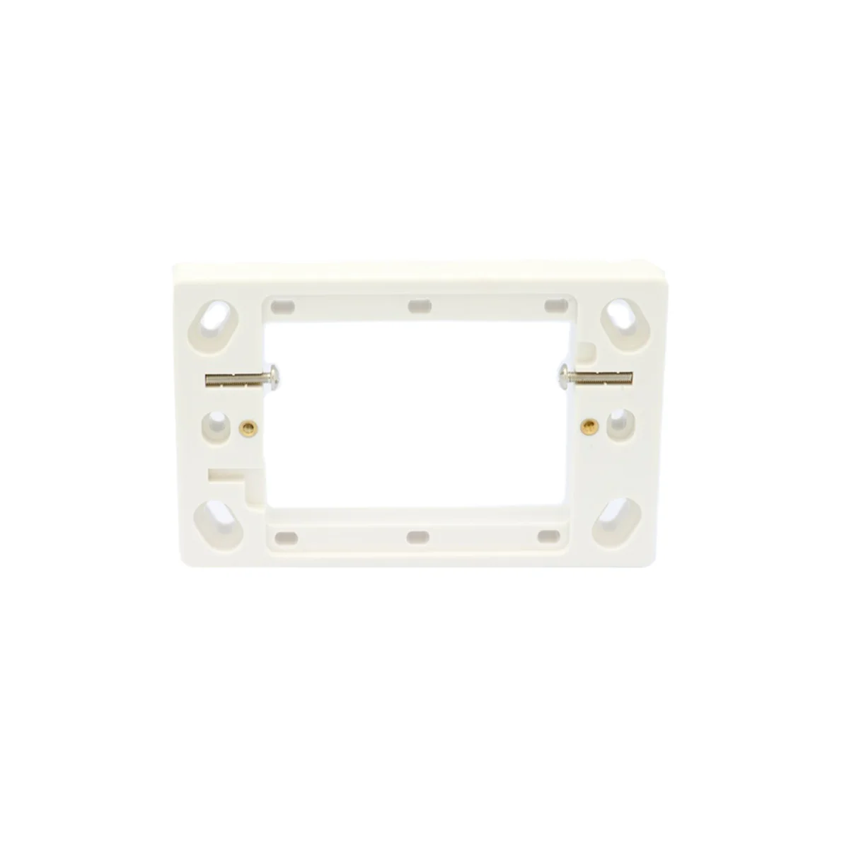 HPM Surface Mounting Block 13mm Deep White ABS Plastic Durable