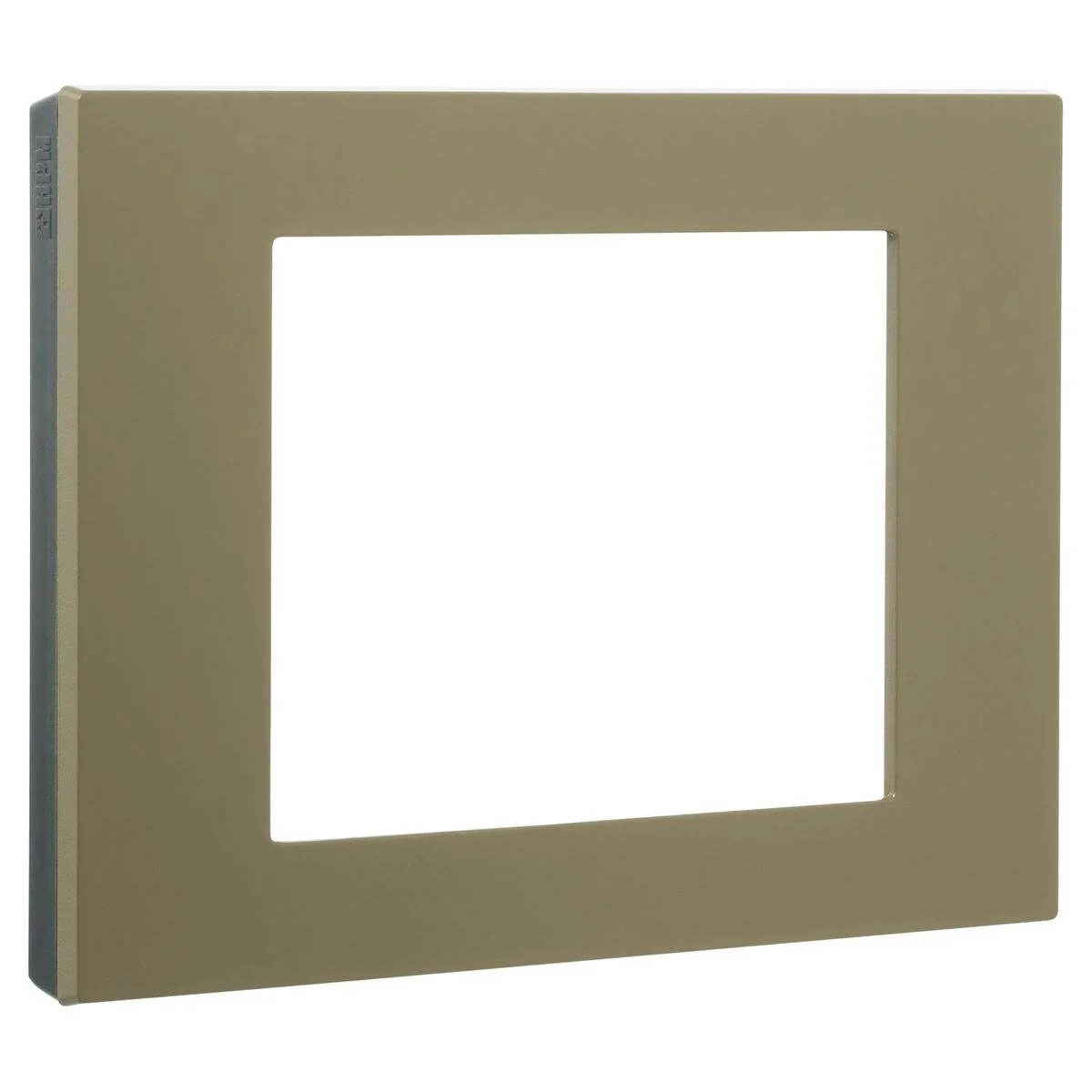 Hpm Vivo Coverplate Khaki - 118mm x 85mm - Durable Plastic - Easy Installation