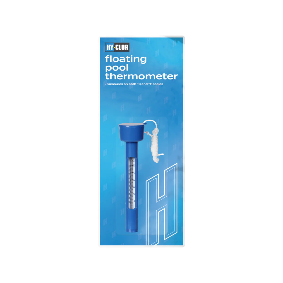 Hy Clor Floating Pool Thermometer - 190mm - Chemical Resistant - Dual Scale - Image 3