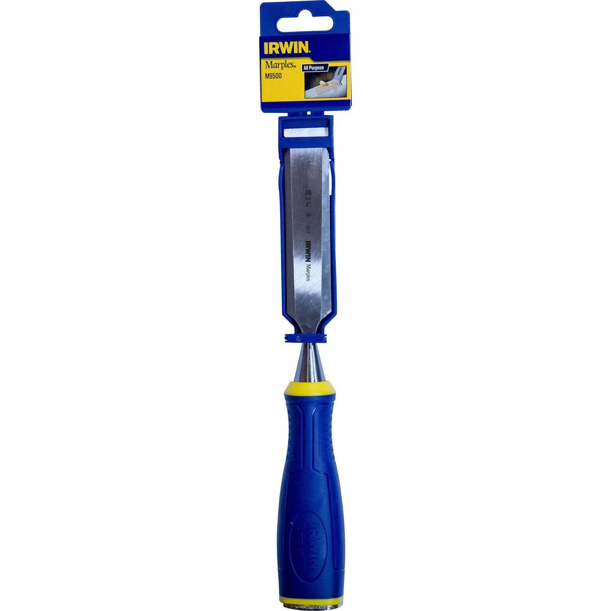 Irwin 25mm MS500 Marples Construction Chisel 10501708 - Durable Steel - Ergonomic Handle