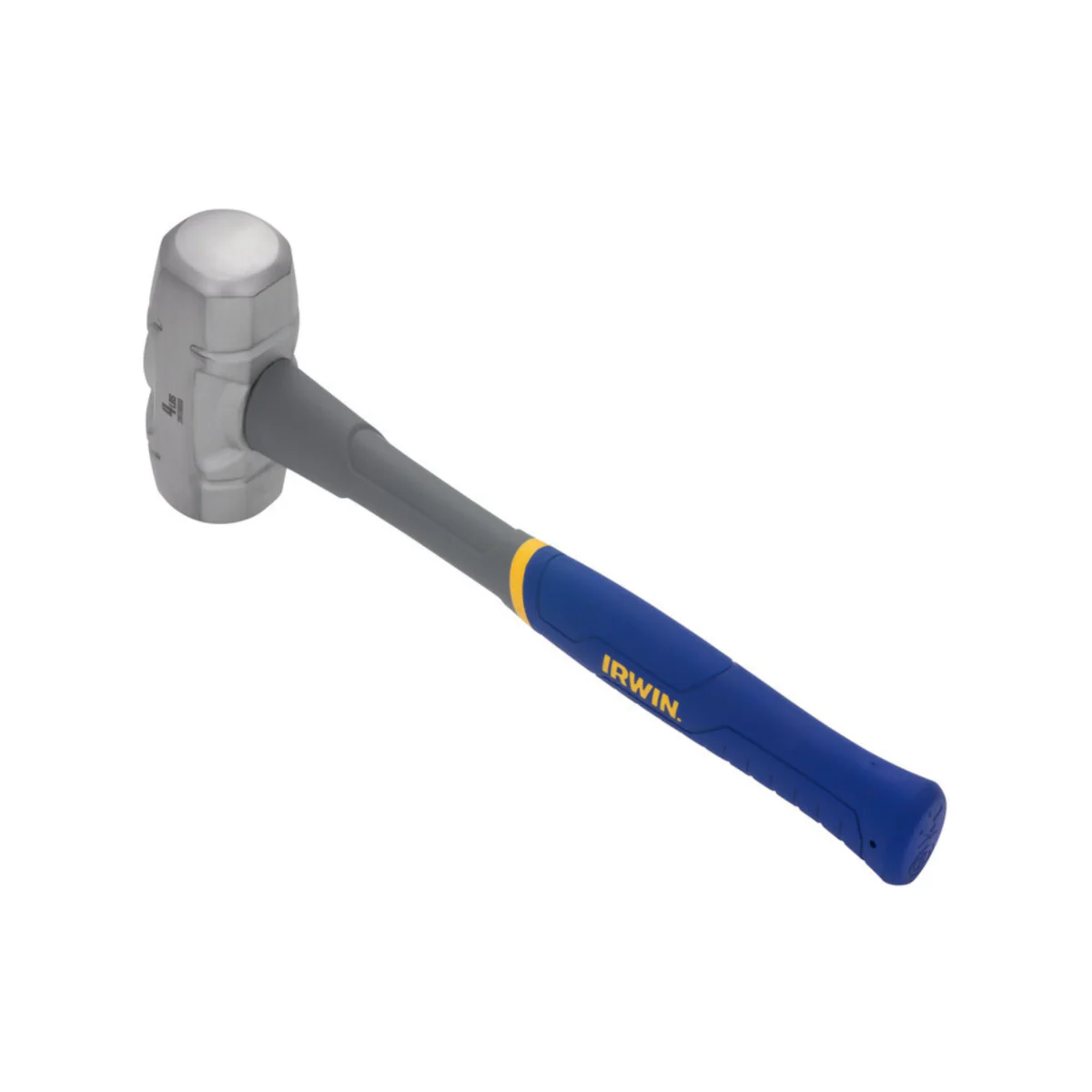 Irwin 4lb Sledge Hammer - Forged Steel Head - Fibreglass Core - Lightweight - Image 2