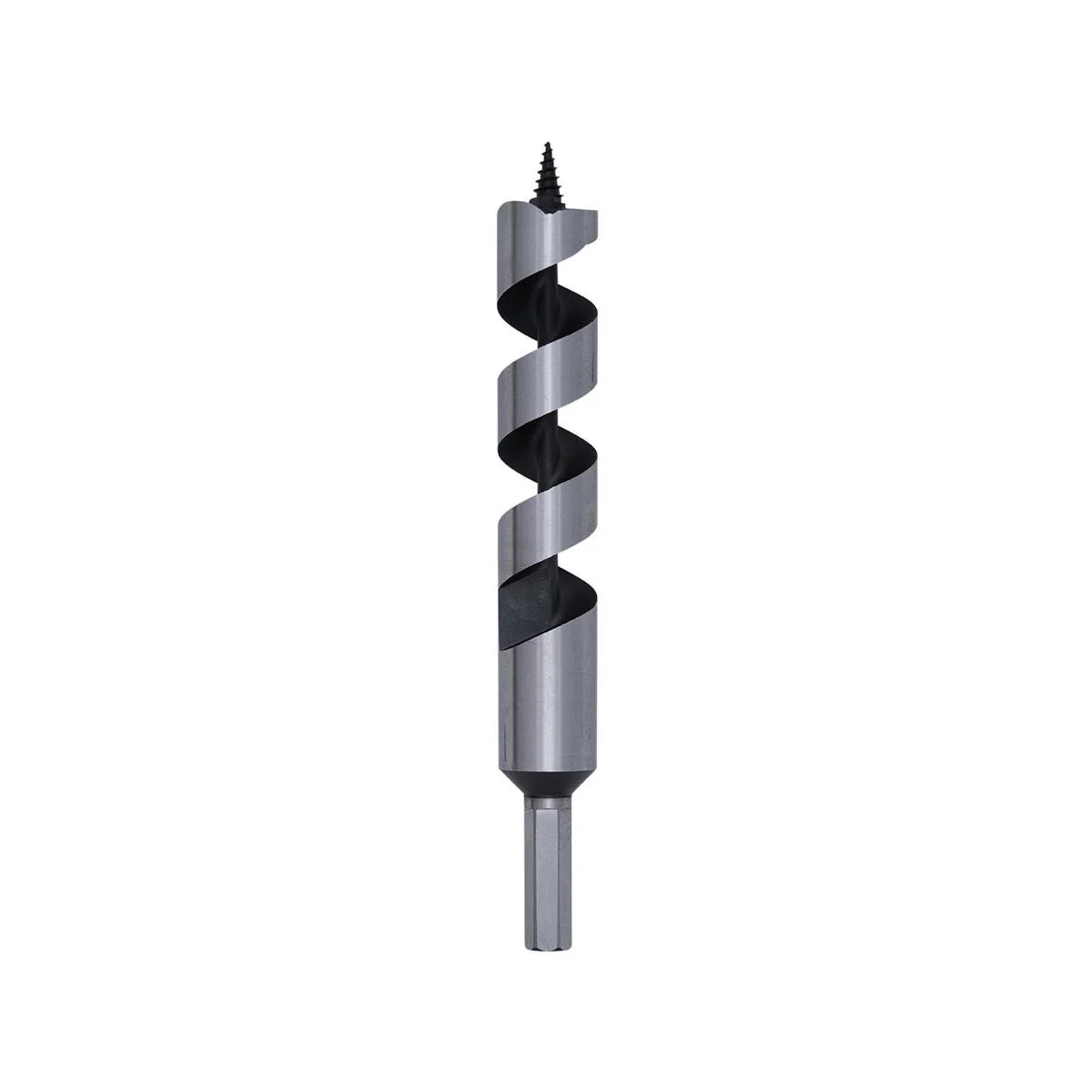 Irwin Auger Bit 25mm x 200mm - Hardened Steel - Self-Pulling Thread