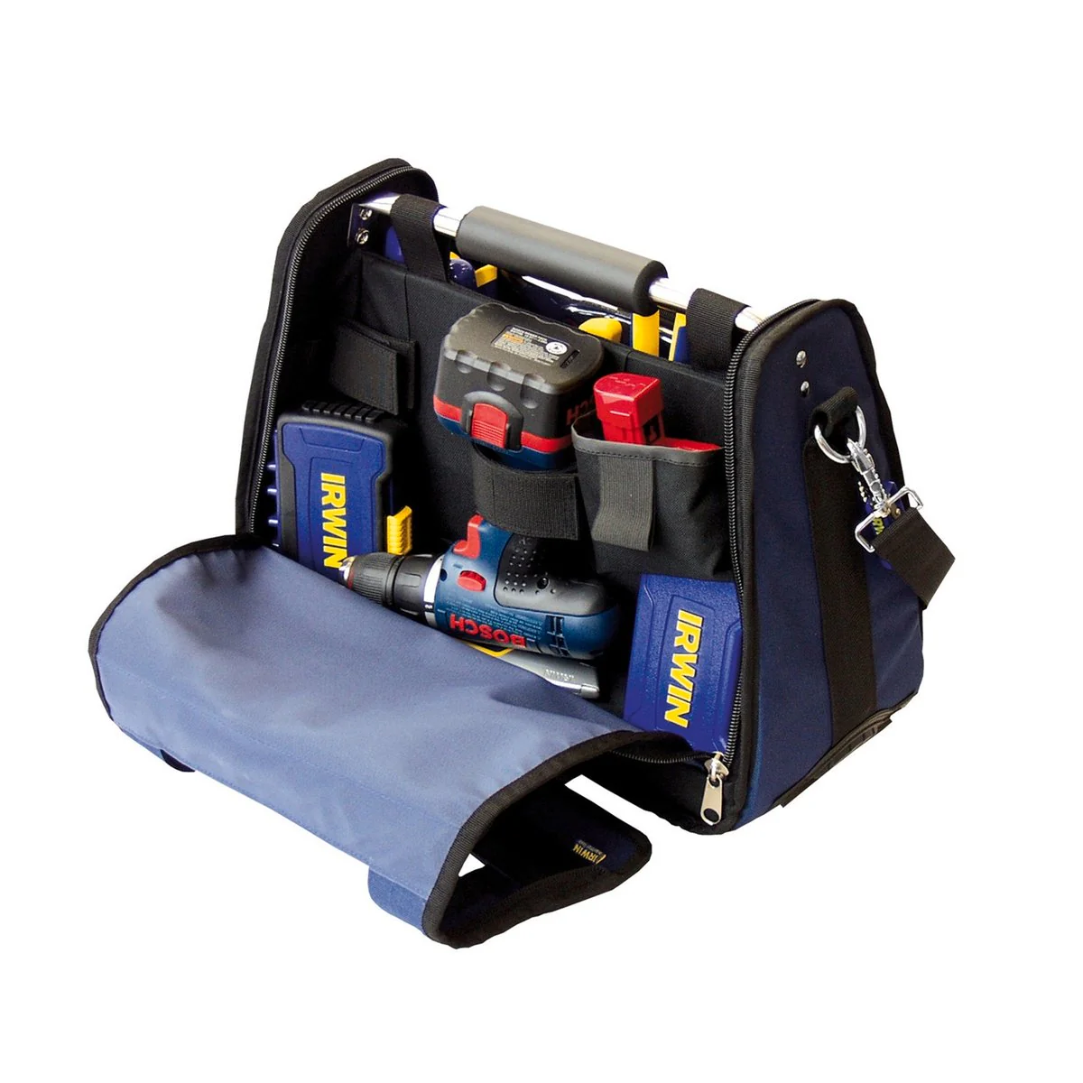 Irwin Centre Tote Tool Bag - 530mm x 400mm x 270mm - Polyester - 42 Pockets
