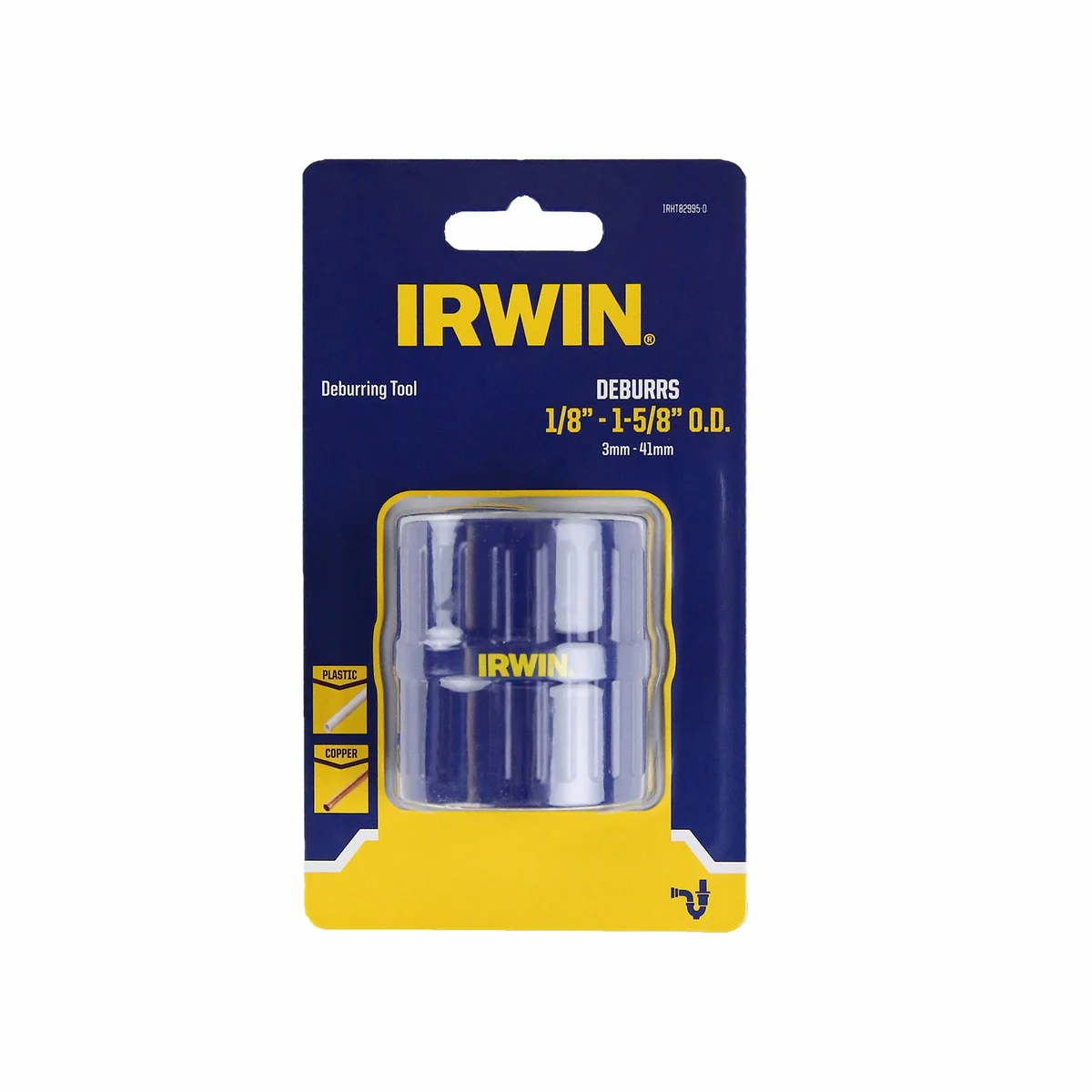 Irwin Deburring Tool - Steel Pipe Deburring Tool for Copper & Plastic - 3mm to 41mm - Image 2