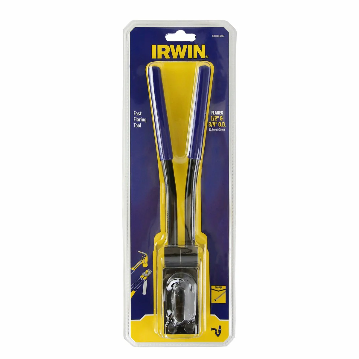 Irwin Fast Flaring Tool - 1/2" & 3/4" O.D. Soft Copper Tubing - Image 2