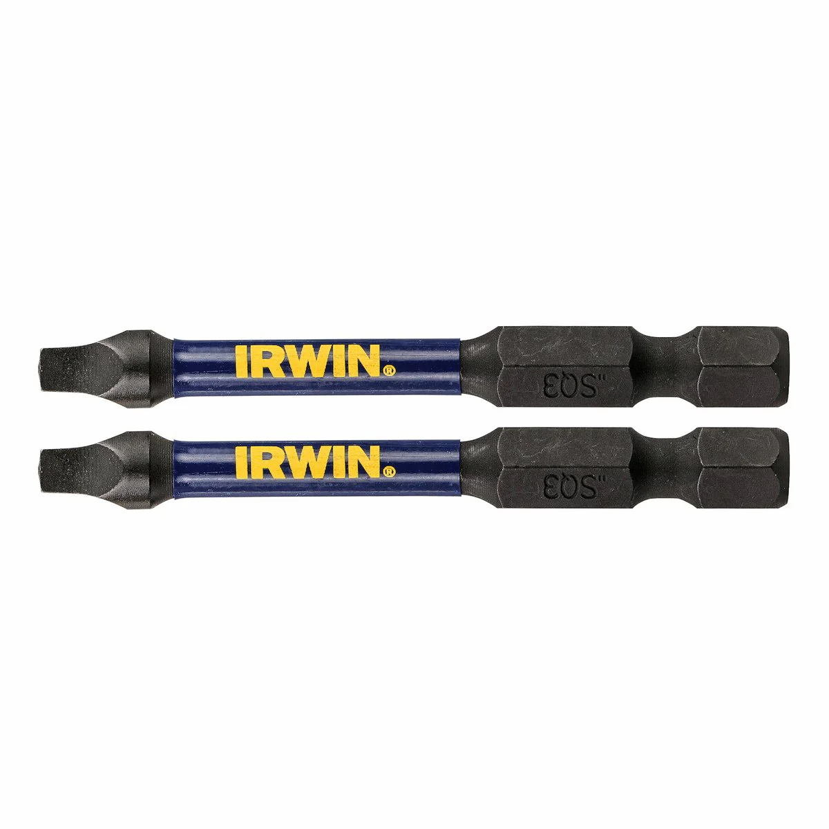 Irwin Impact Bits - 57mm SQ3 - Magnetised - High Strength - 2 Pack - Image 2
