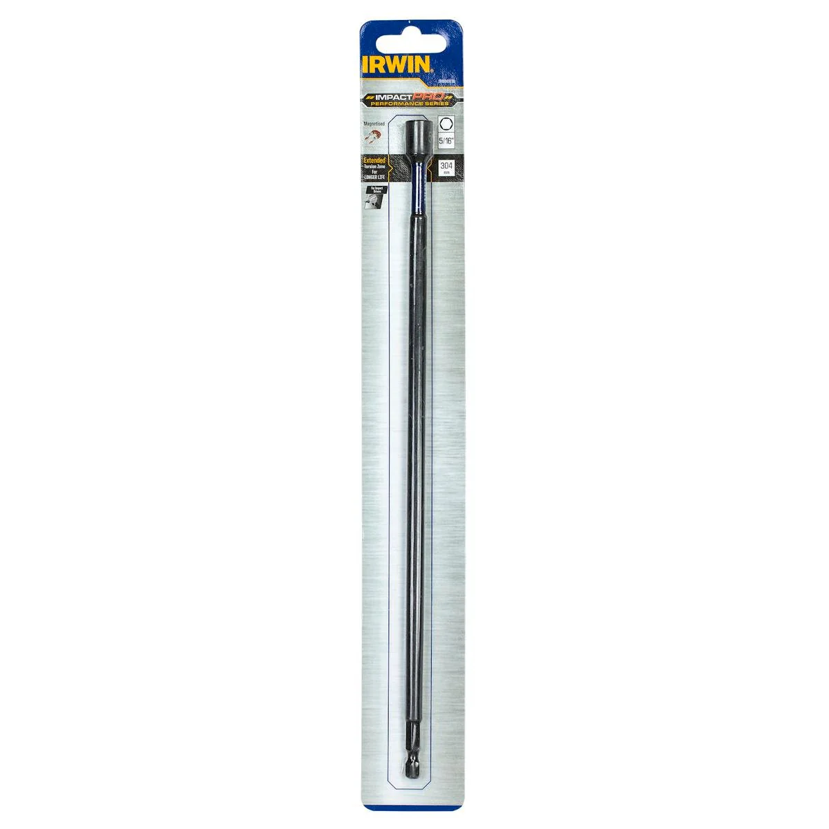 Irwin Impact Nutsetter - 304mm - Magnetised - High Strength
