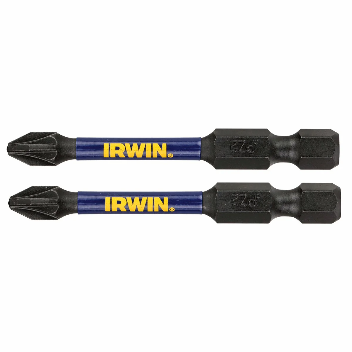 Irwin Impact Pro Performance Bits - 57mm - 2 Pack - Magnetised Tips - Image 2