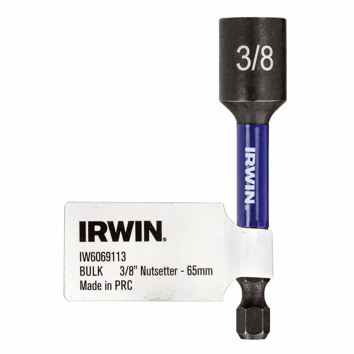 Irwin Impact Pro Performance Nutsetter - 65mm - Bulk - Magnetised Tips - Image 2