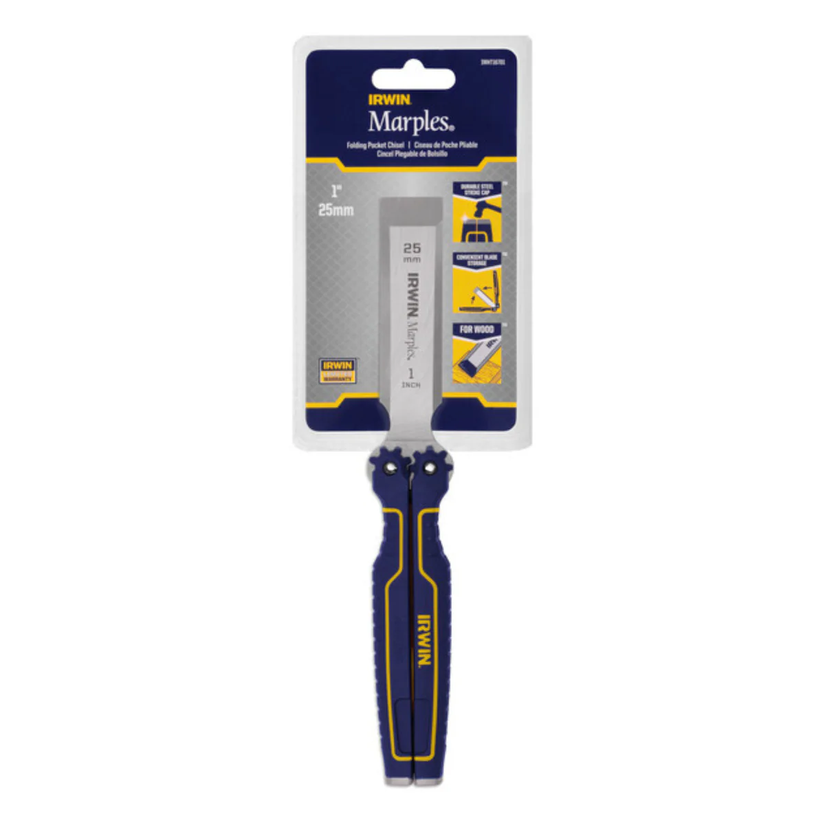 Irwin Marples Folding Pocket Chisel 25mm - Durable Steel - Ergonomic Handle - Image 3