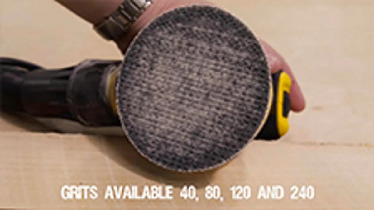 Irwin Orbital Sanding Disc - 150mm - Silicon Carbide - 80 Grit - 5 Pack - Image 4